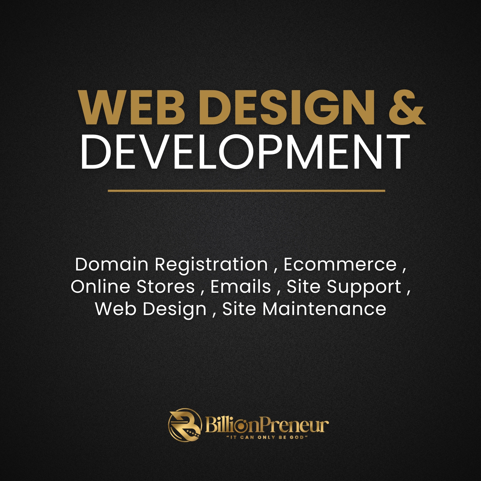 Billionpreneur® Web Design & Development